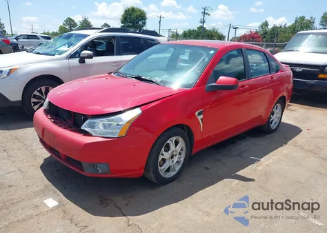 2008 Ford Focus Se/Sel/Ses from USA, damaged, VIN 1FAHP35N98W220434